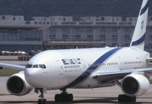 بوينغ 777-258ER، شركة إل عال الإسرائيلية للطيران / AP